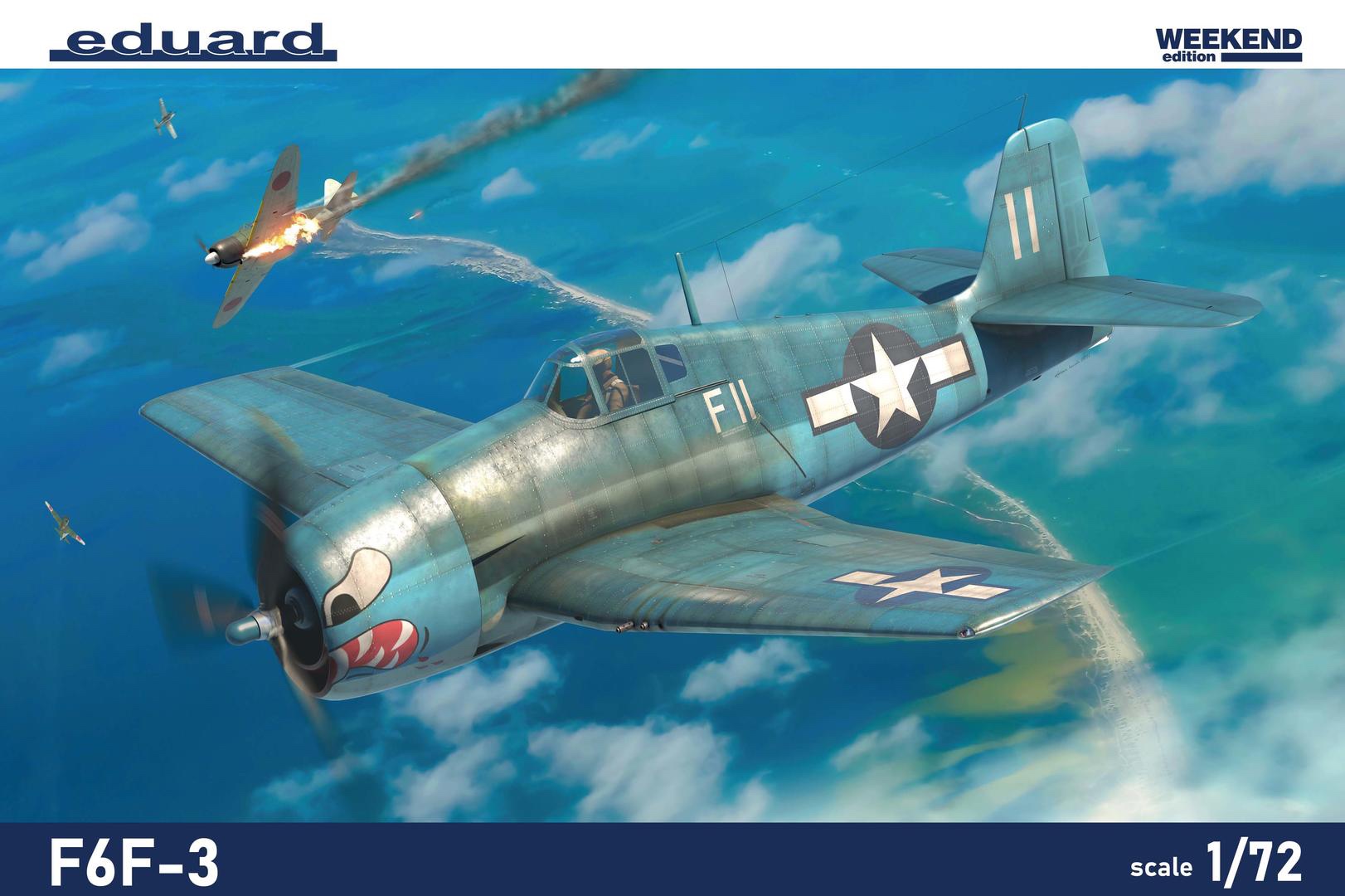 Eduard's 1/72 Grumman F6F-3 Hellcat Weekend Edition – Iwo Jima Models